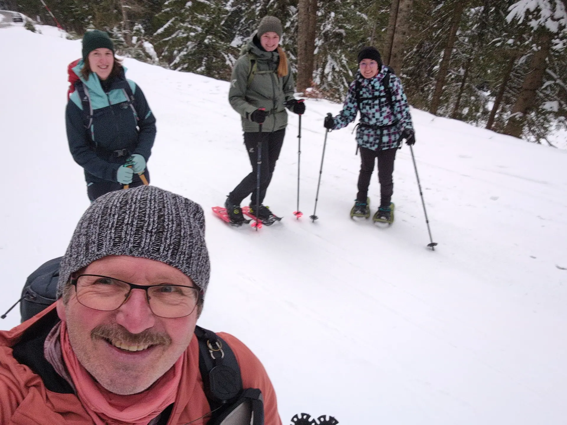 SSW Trattberg | © DAV Gangkofen/Martin Götz_SSW Trattberg_Die vier Teilnehmer