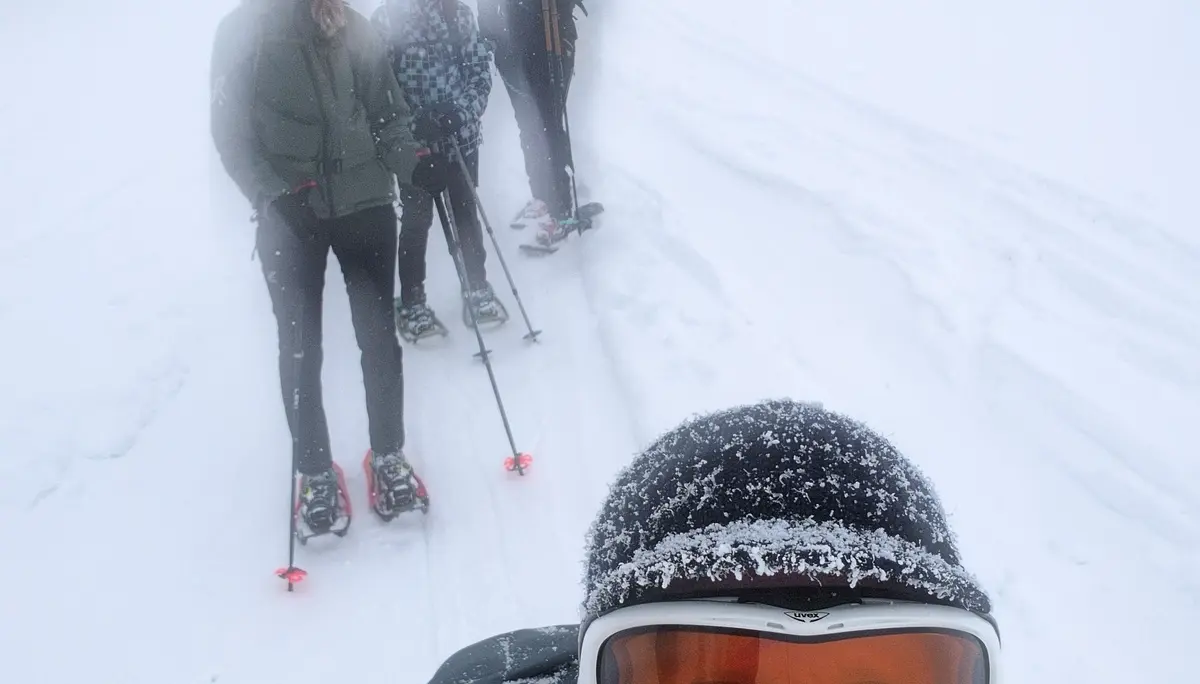 SSW Trattberg | © DAV Gangkofen/Martin Götz_Die Vier im Abstieg