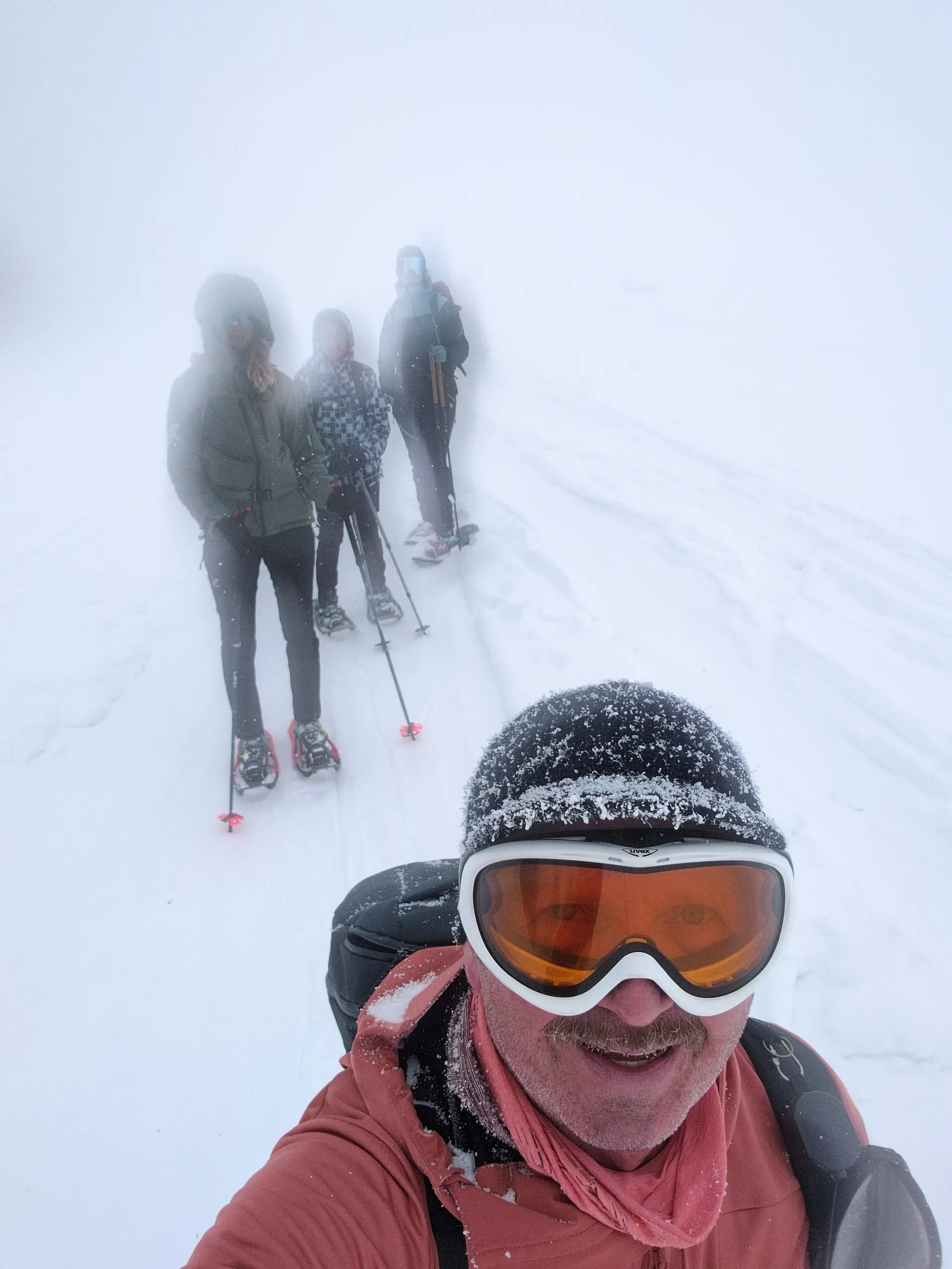 SSW Trattberg | © DAV Gangkofen/Martin Götz_Die Vier im Abstieg