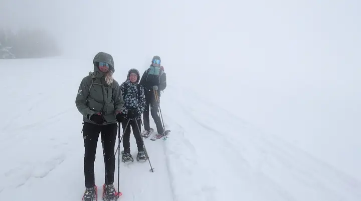 SSW Trattberg | © DAV Gangkofen/Martin Götz_Die Drei im Abstieg