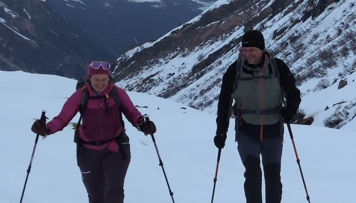 1. Tag_Aufstieg | © DAV Gangkofen/Martin Götz_SSW Jamtalhütte_1. Tag_Aufstieg