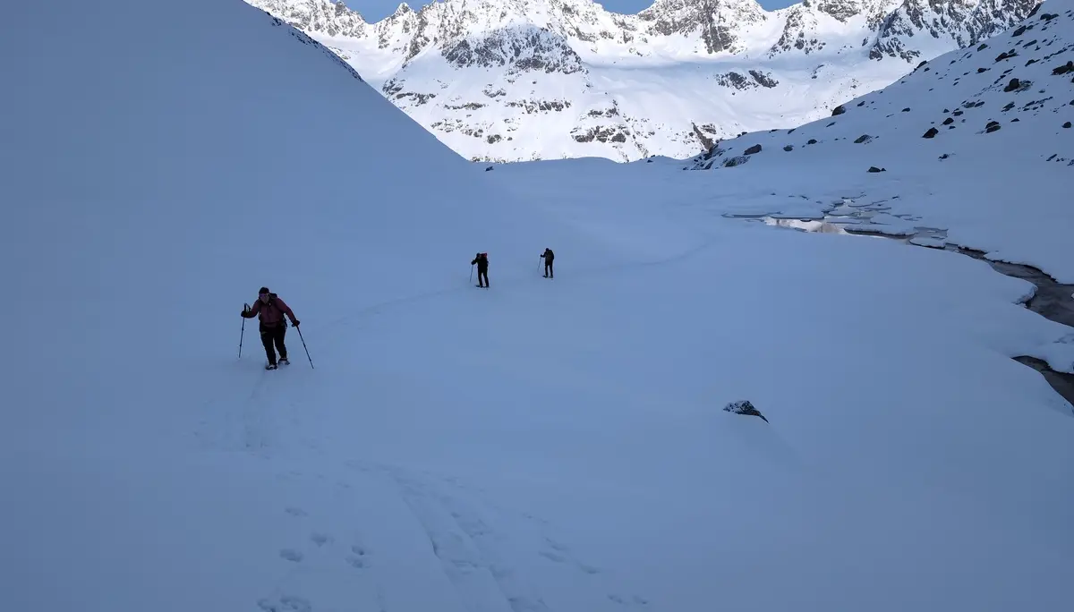 2. Tag_Aufstieg_Am Breiten Wasser | © DAV Gangkofen/Martin Götz_SSW Jamtalhütte_2. Tag_Aufstieg_Am Breiten Wasser