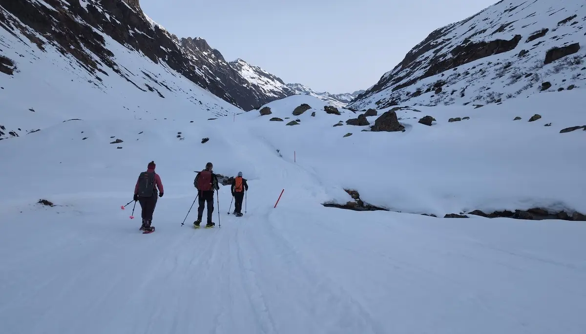 3. Tag_Abstieg | © DAV Gangkofen/Martin Götz_SSW Jamtalhütte_3. Tag_Abstieg