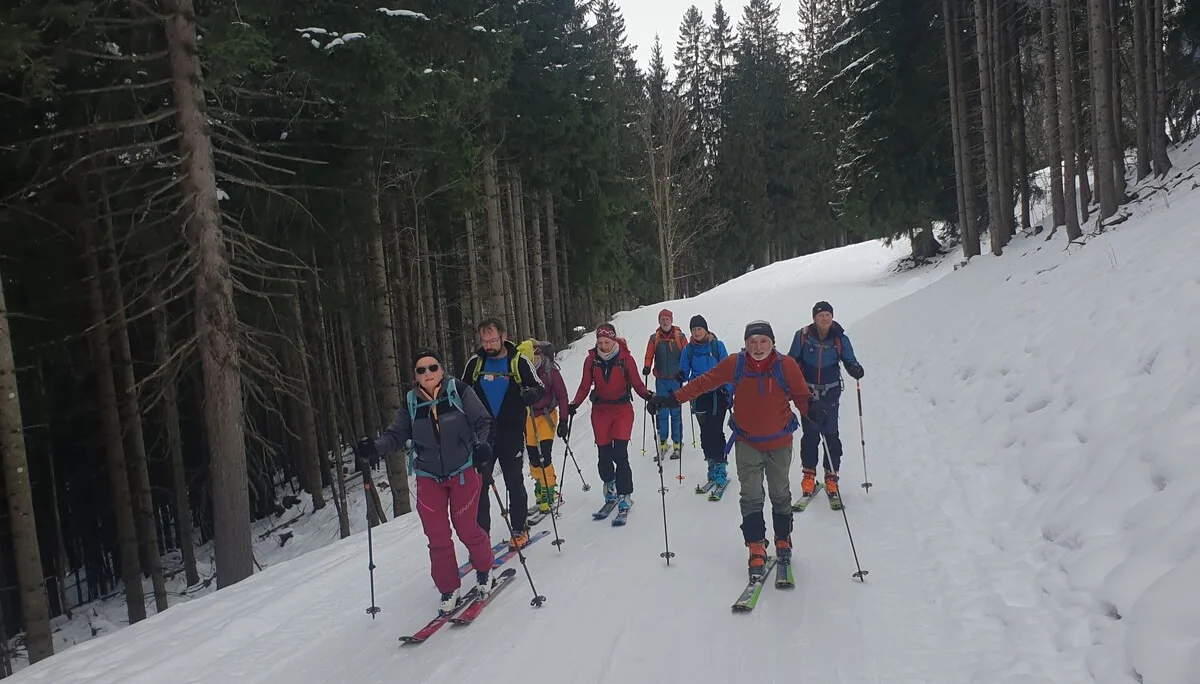 © (DAV Gangkofen) kurz nach der Mittelstation