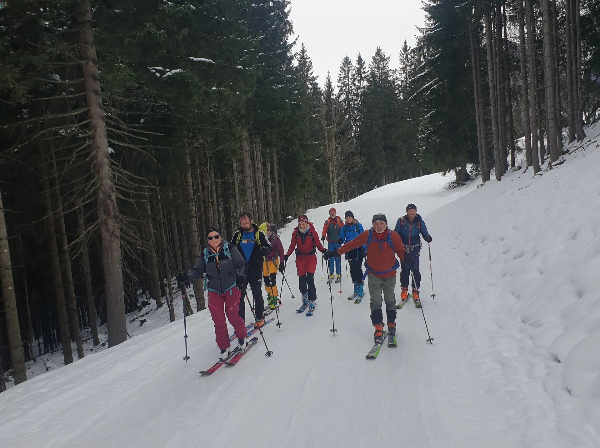 © (DAV Gangkofen) kurz nach der Mittelstation