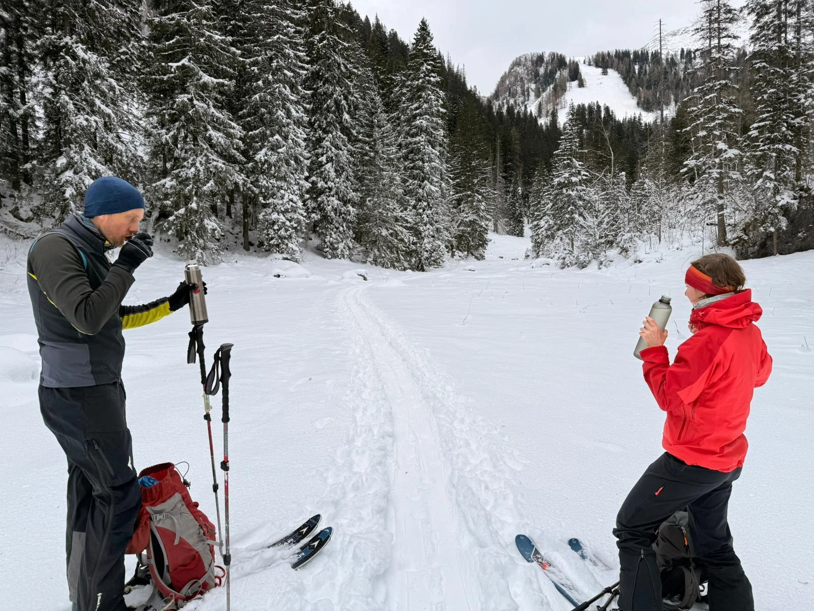 © (DAV Gangkofen) kurze Pause