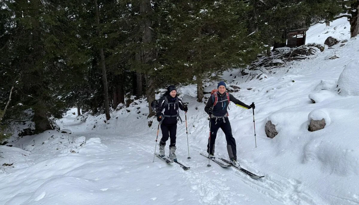 © (DAV Gangkofen) Tobi und Andreas