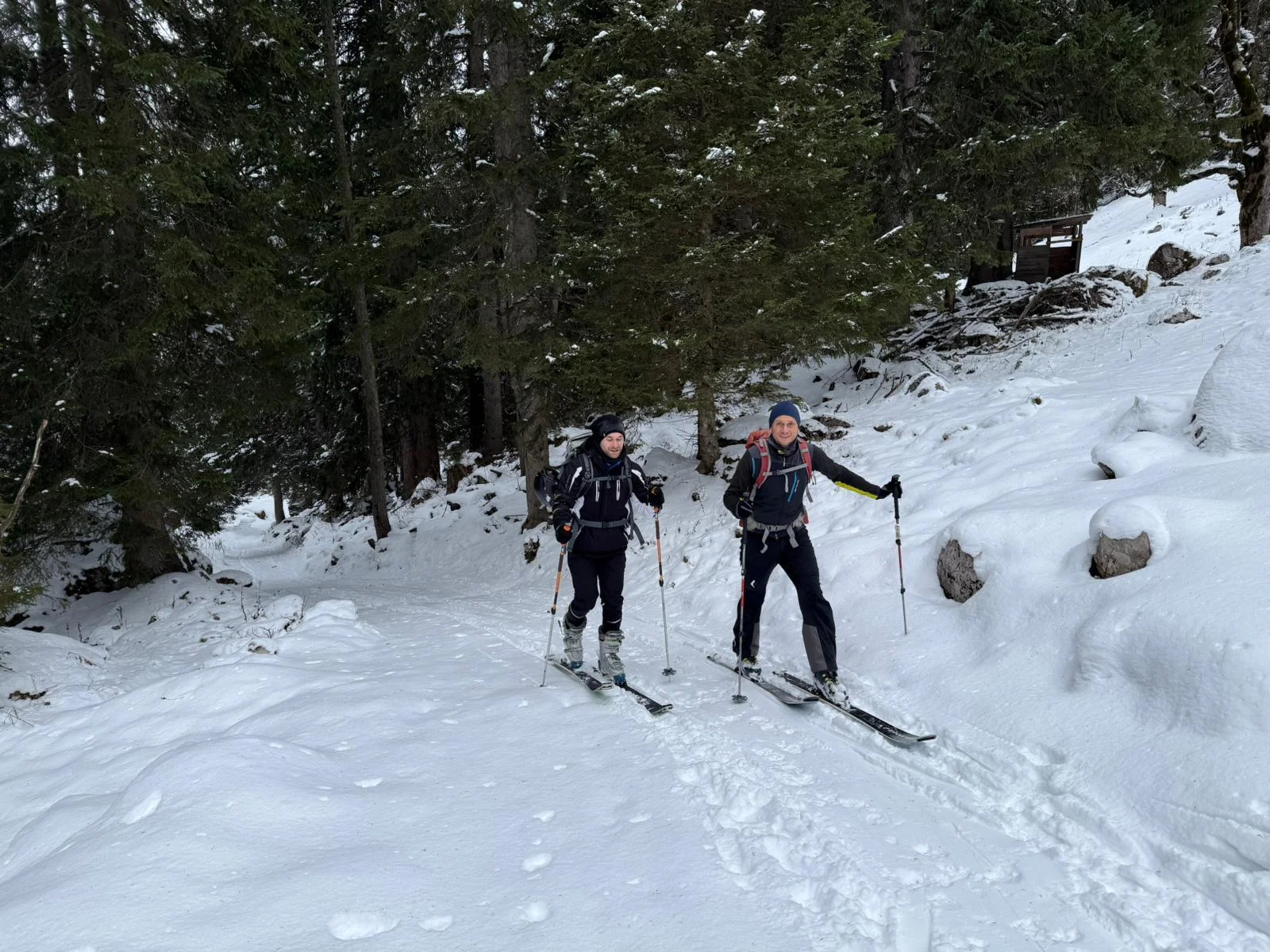 © (DAV Gangkofen) Tobi und Andreas