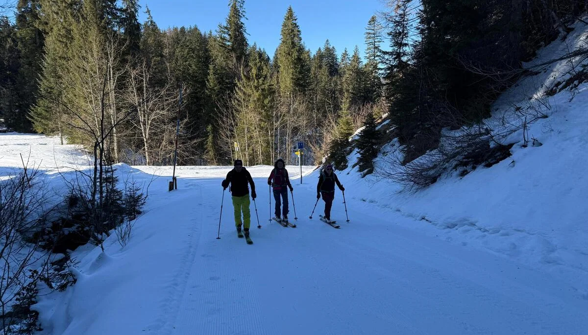 © (DAV Gangkofen) Abzweig zur Winklmoosalm