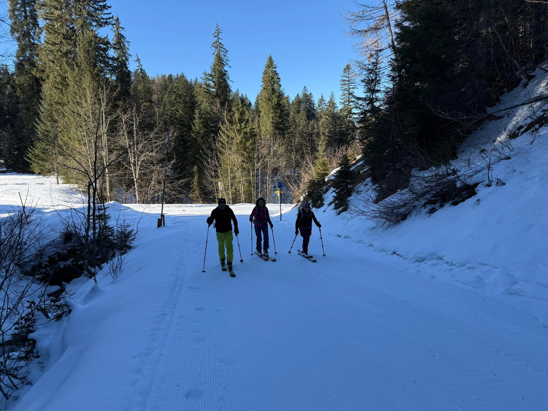 © (DAV Gangkofen) Abzweig zur Winklmoosalm