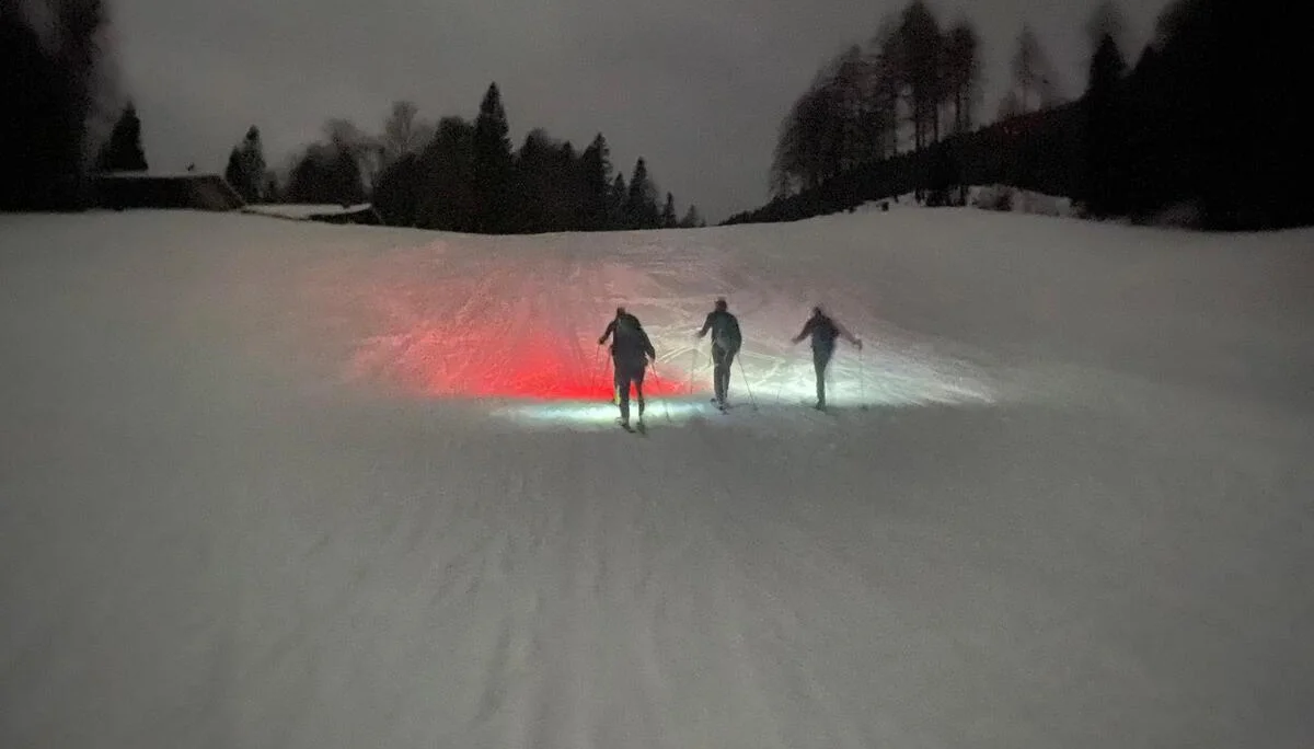© (DAV Gangkofen) Nachtskitour auf der Heutal Piste