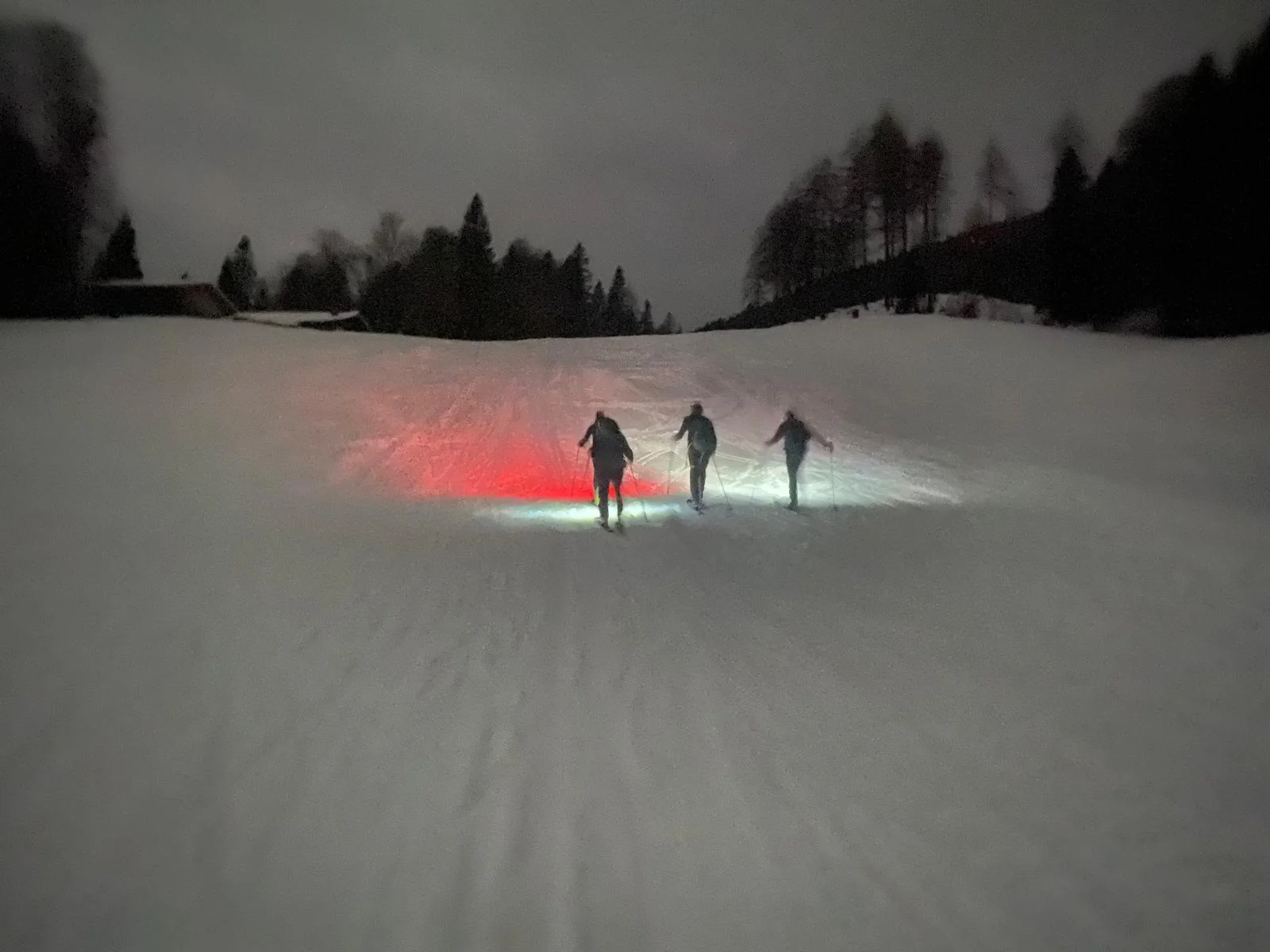 © (DAV Gangkofen) Nachtskitour auf der Heutal Piste