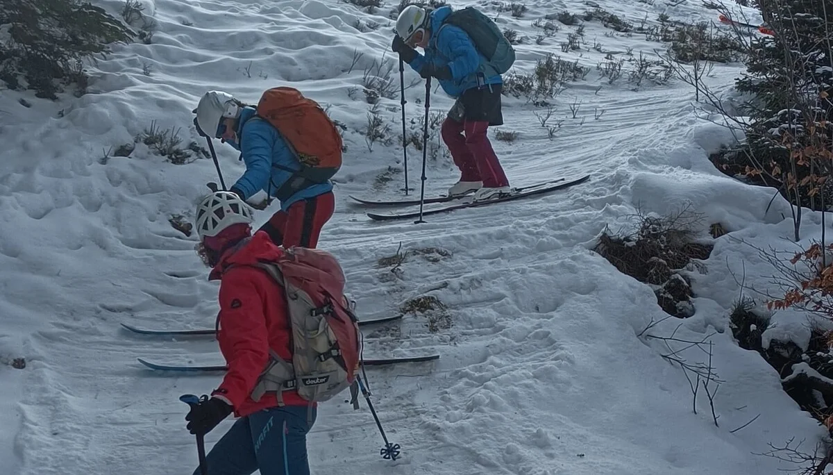 © (DAV Gangkofen) "Abfahrt" vom Peitingköpfl