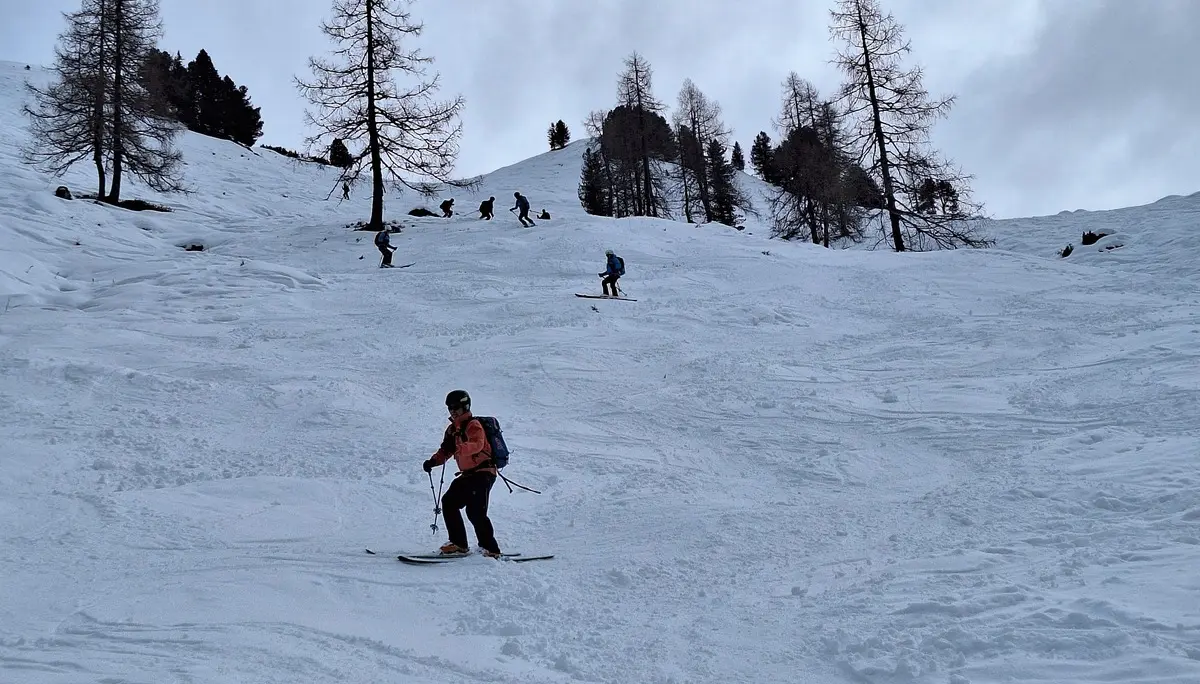 © DAV-Gangkofen - erstaunlich gut war die Abfahrt 