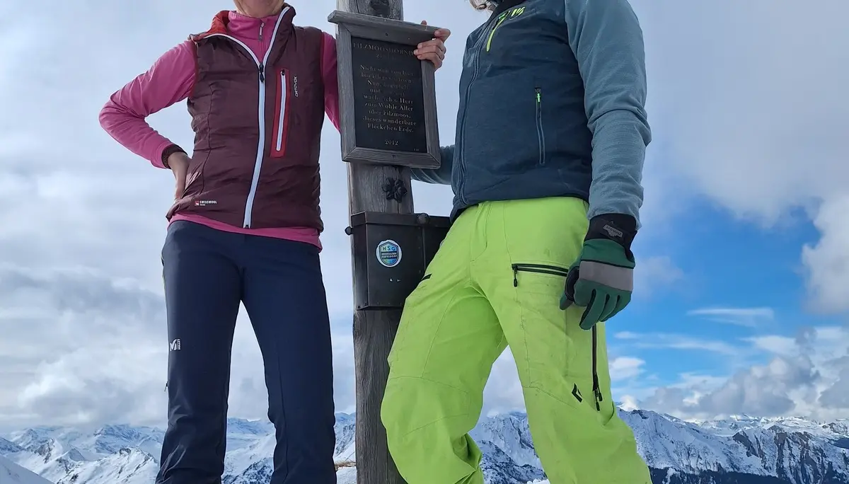 © DAV-Gangkofen - Waldtraud und Stefan am Gipfel des Filsmooshördl