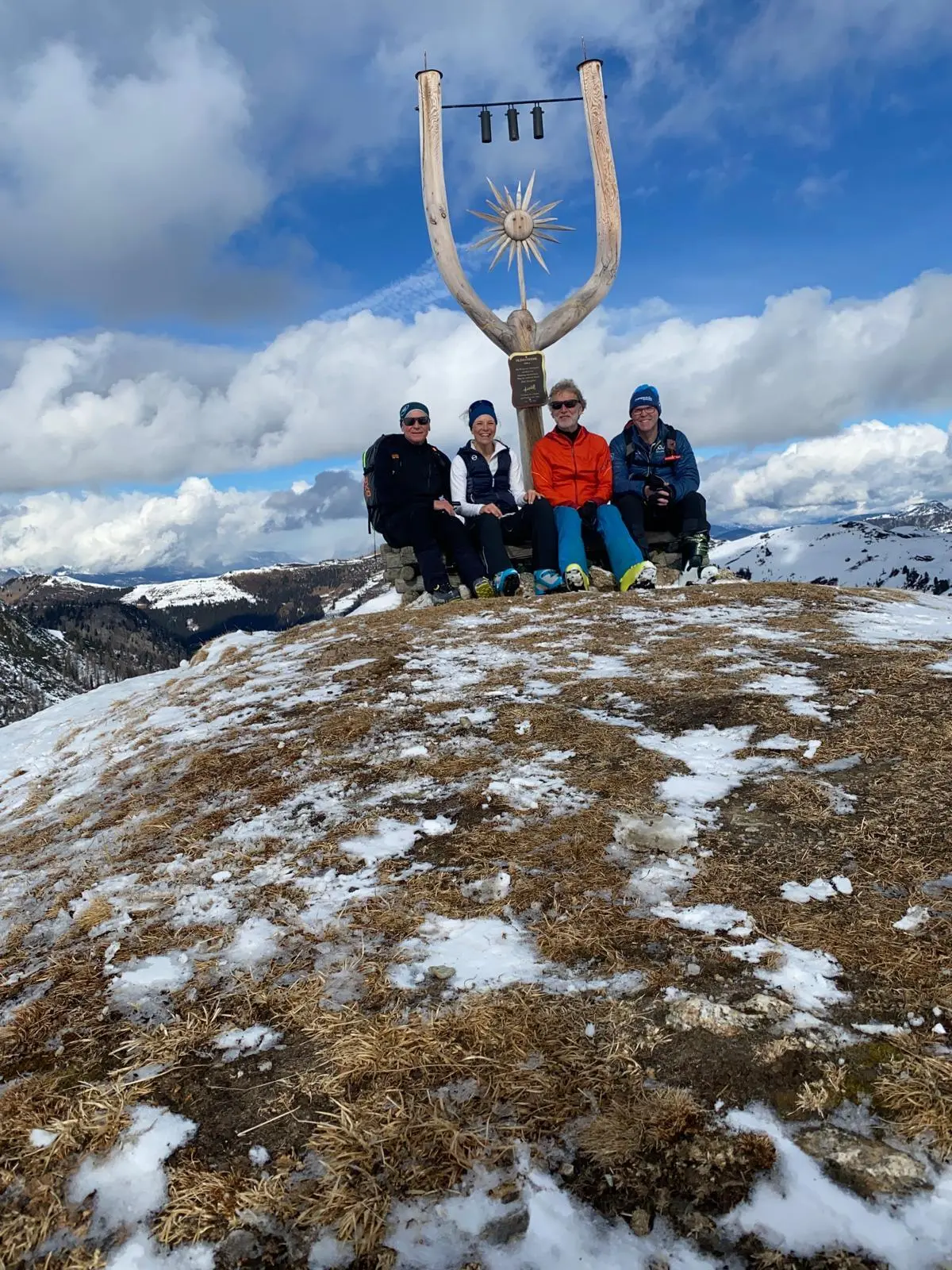 © DAV-Gangkofen - Teil der Gruppe ging auf die Filsmooshöhe (2089m)