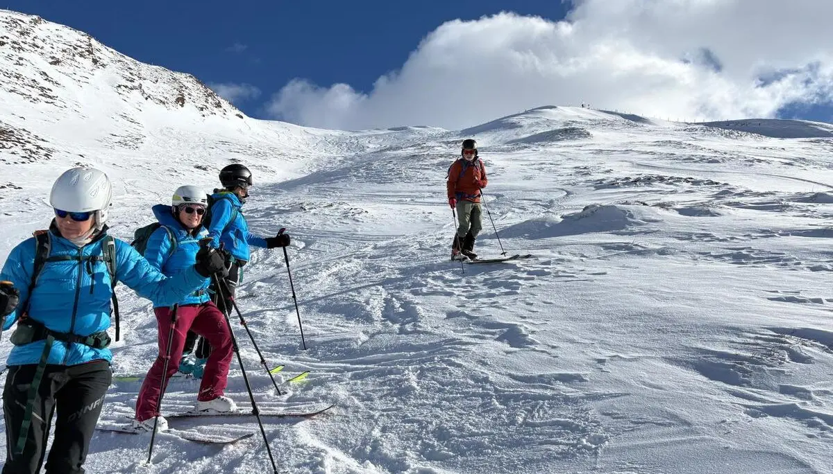 © DAV-Gangkofen - Abfahrt vom Kreuzeck