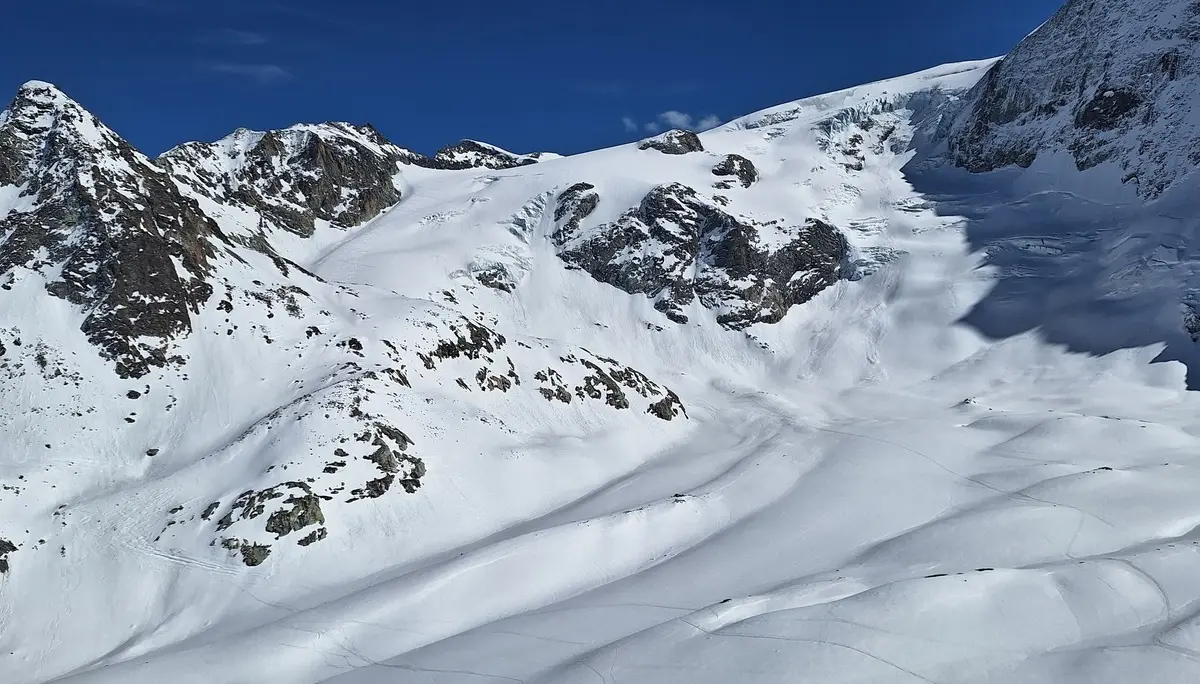 © (DAV-Gangkofen) - Blick zum Auftsieg am nächsten Tag