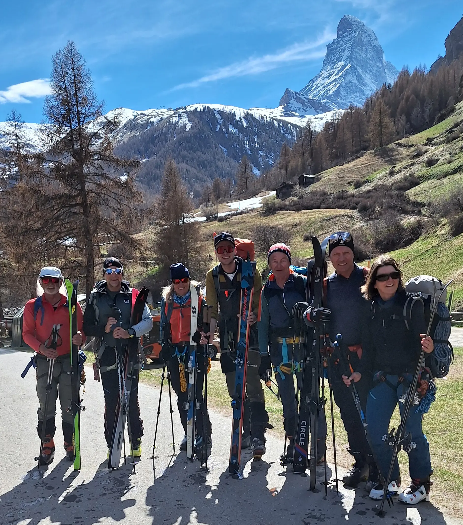 © (DAV-Gangkofen) - Zermatt geschafft 32Km 1450Hm