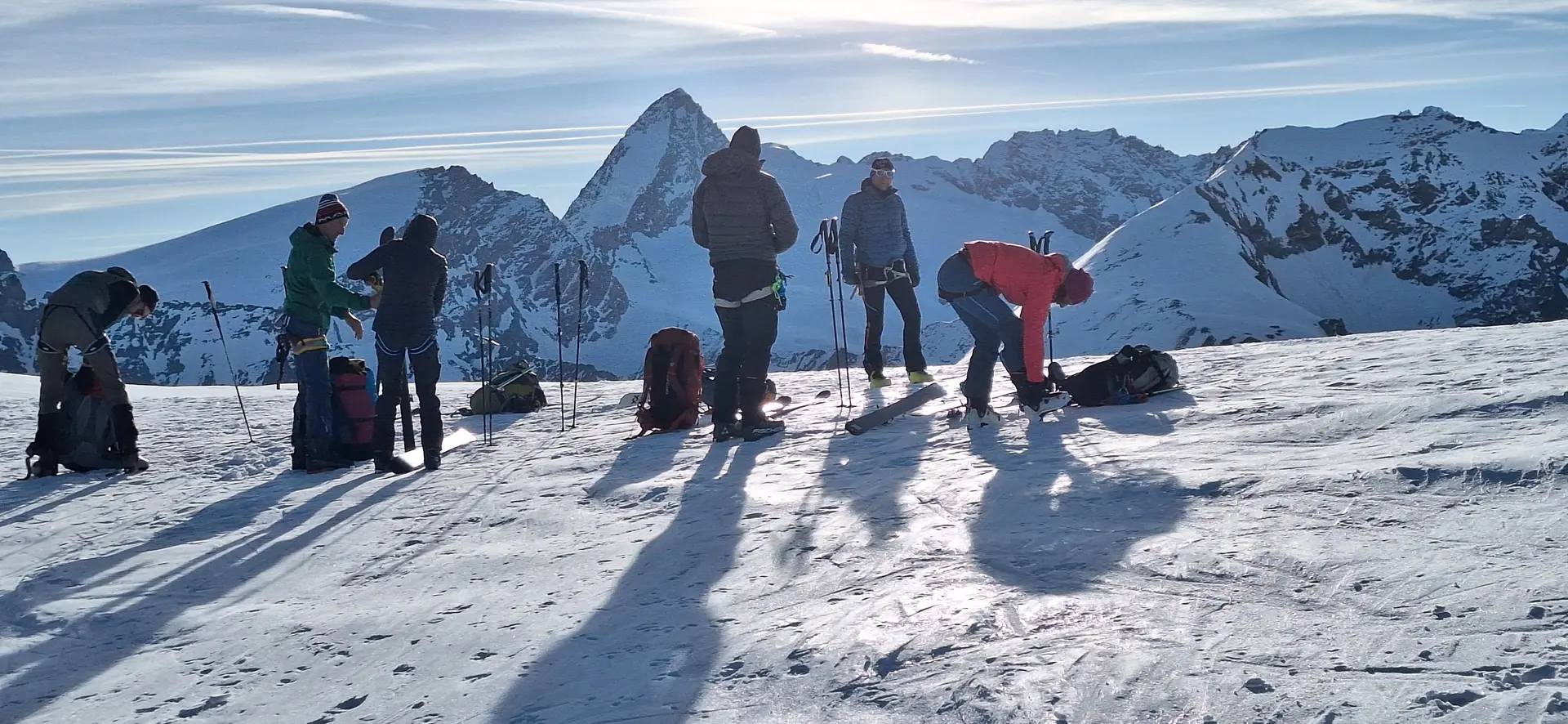 © (DAV-Gangkofen) - Col de l'Evêque (3382m) 
