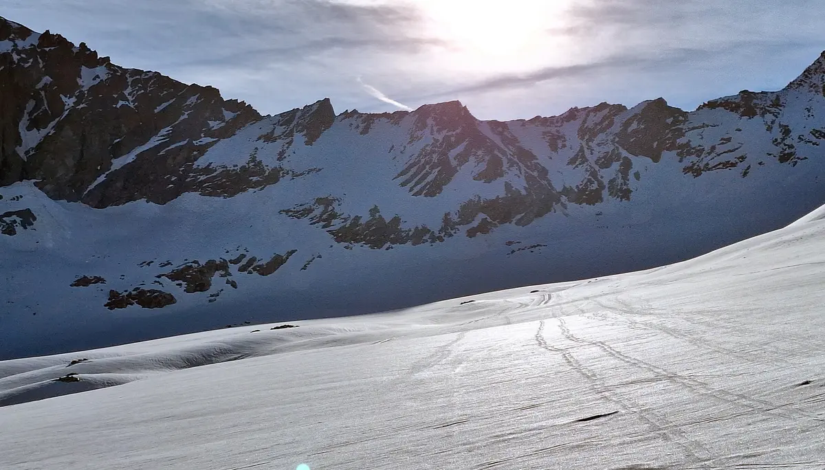 © (DAV-Gangkofen) - Blick zum Col du Mont Brulé (3213) 