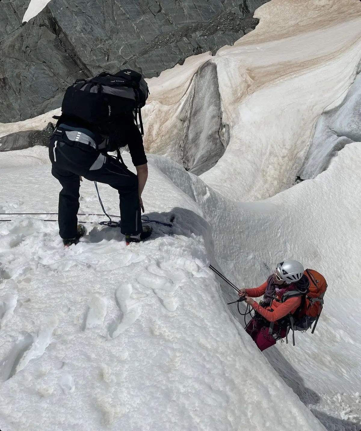 © DAV Gangkofen Spaltenbergungskurs