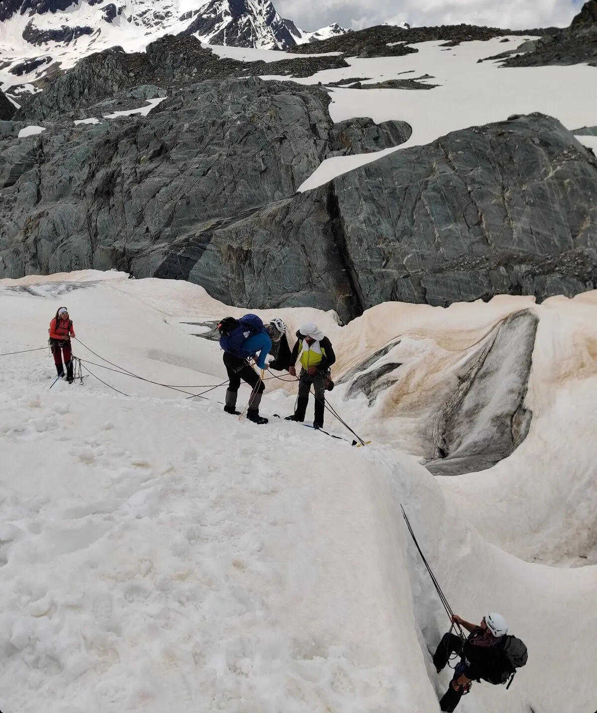 © DAV Gangkofen Spaltenbergungskurs