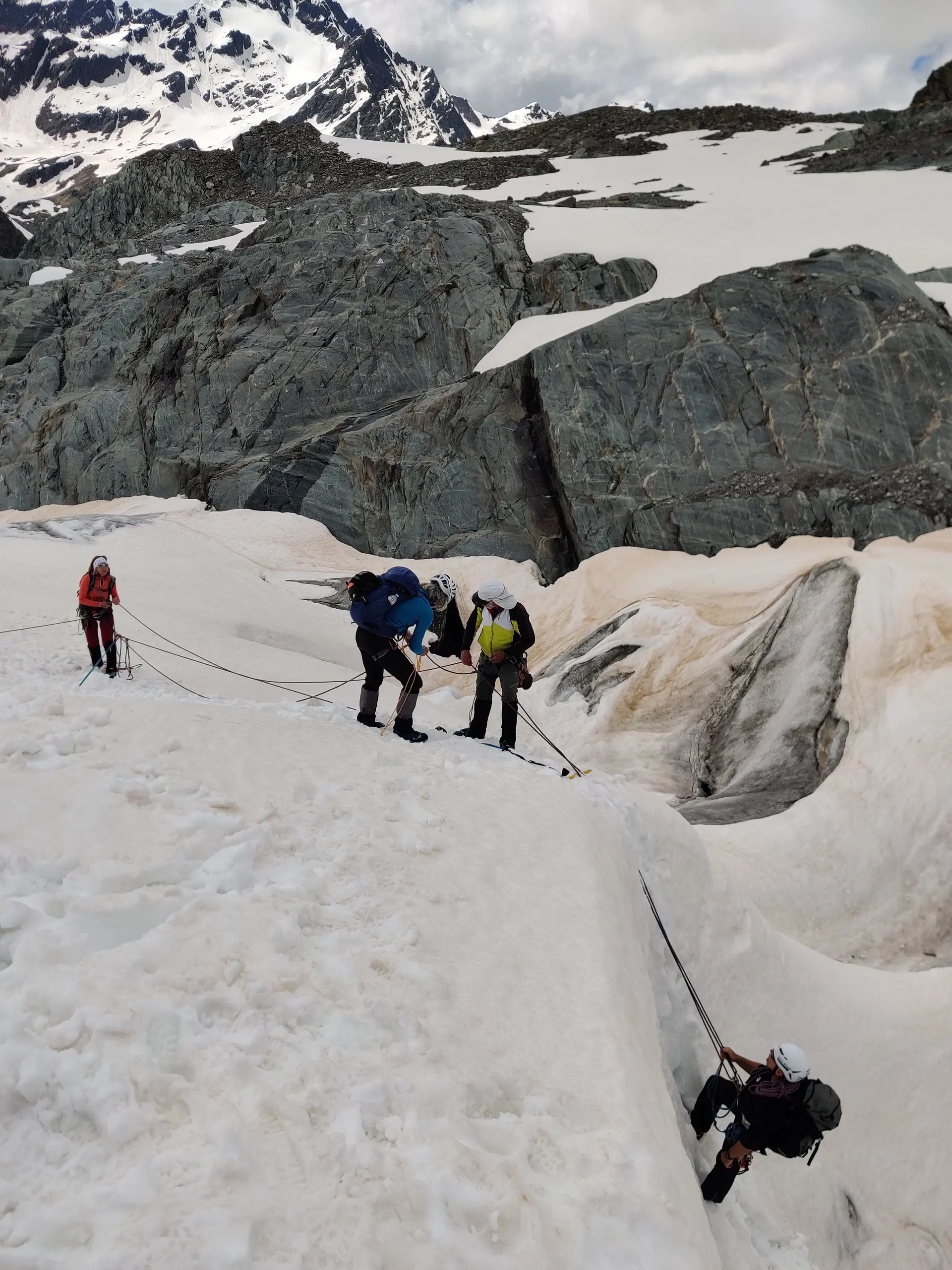 © DAV Gangkofen Spaltenbergungskurs