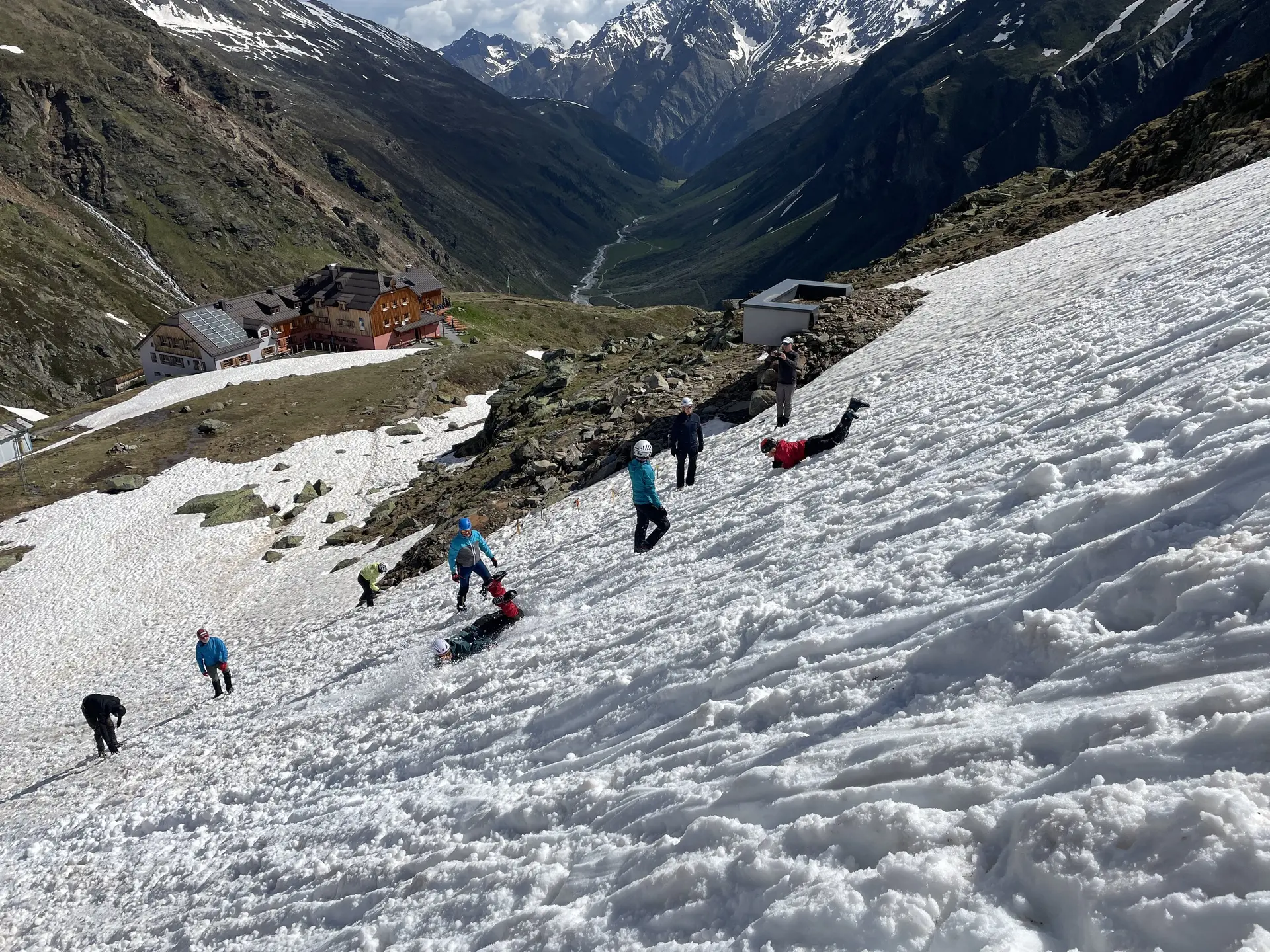 © DAV Gangkofen Spaltenbergungskurs