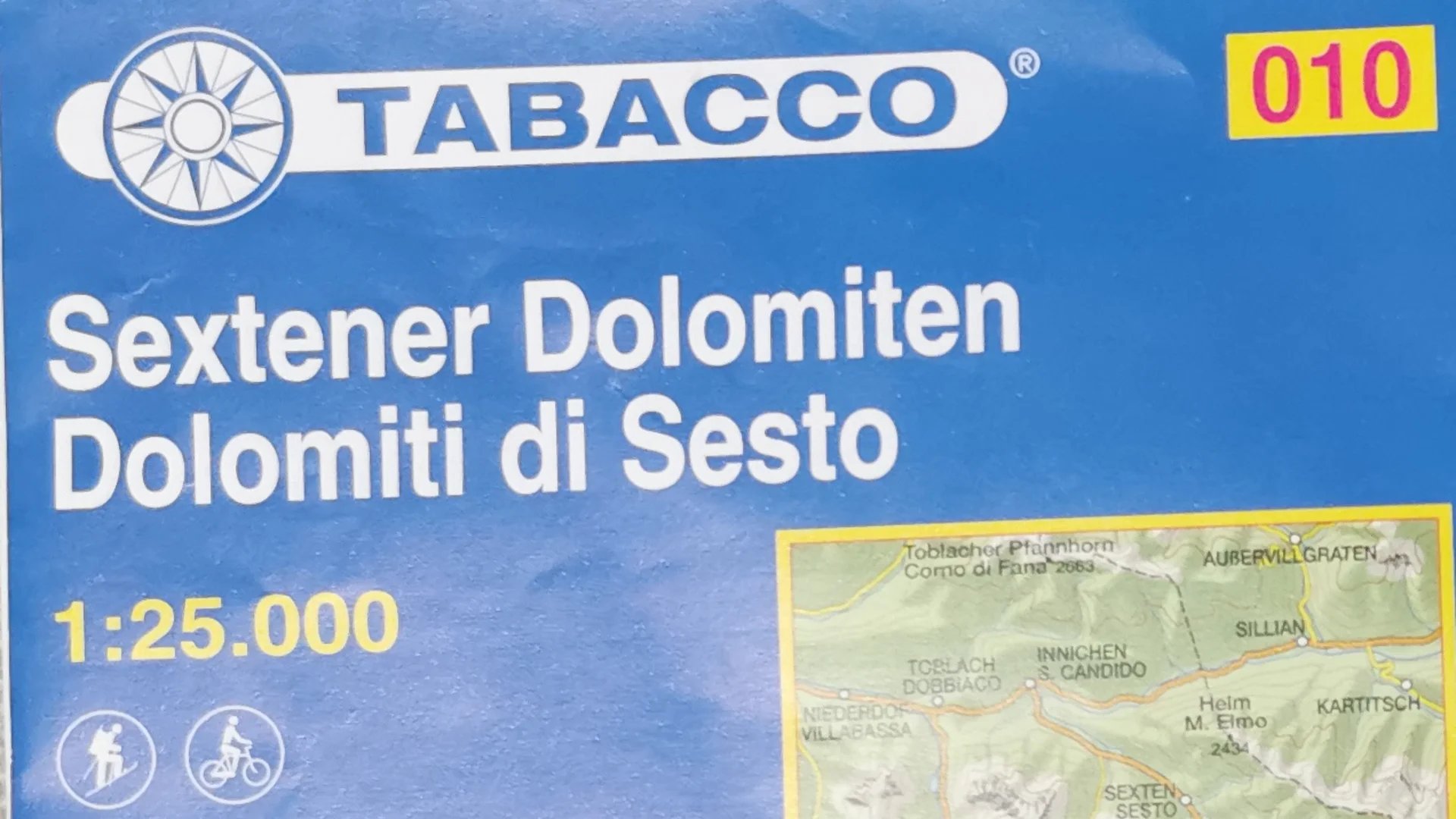 © DAV-Gangkofen\Martin Götz (Sextener Dolomiten_Kartenübersicht)