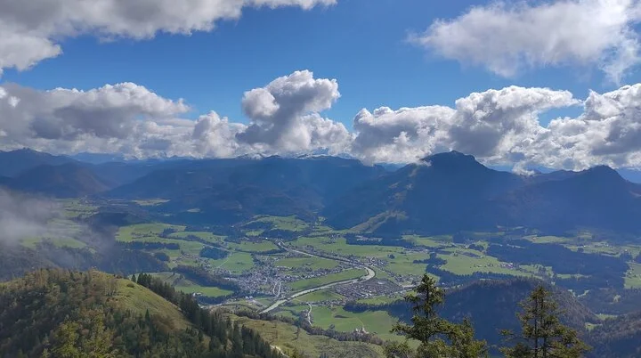 © DAV Gangkofen: Ausblick von der Rudersburg