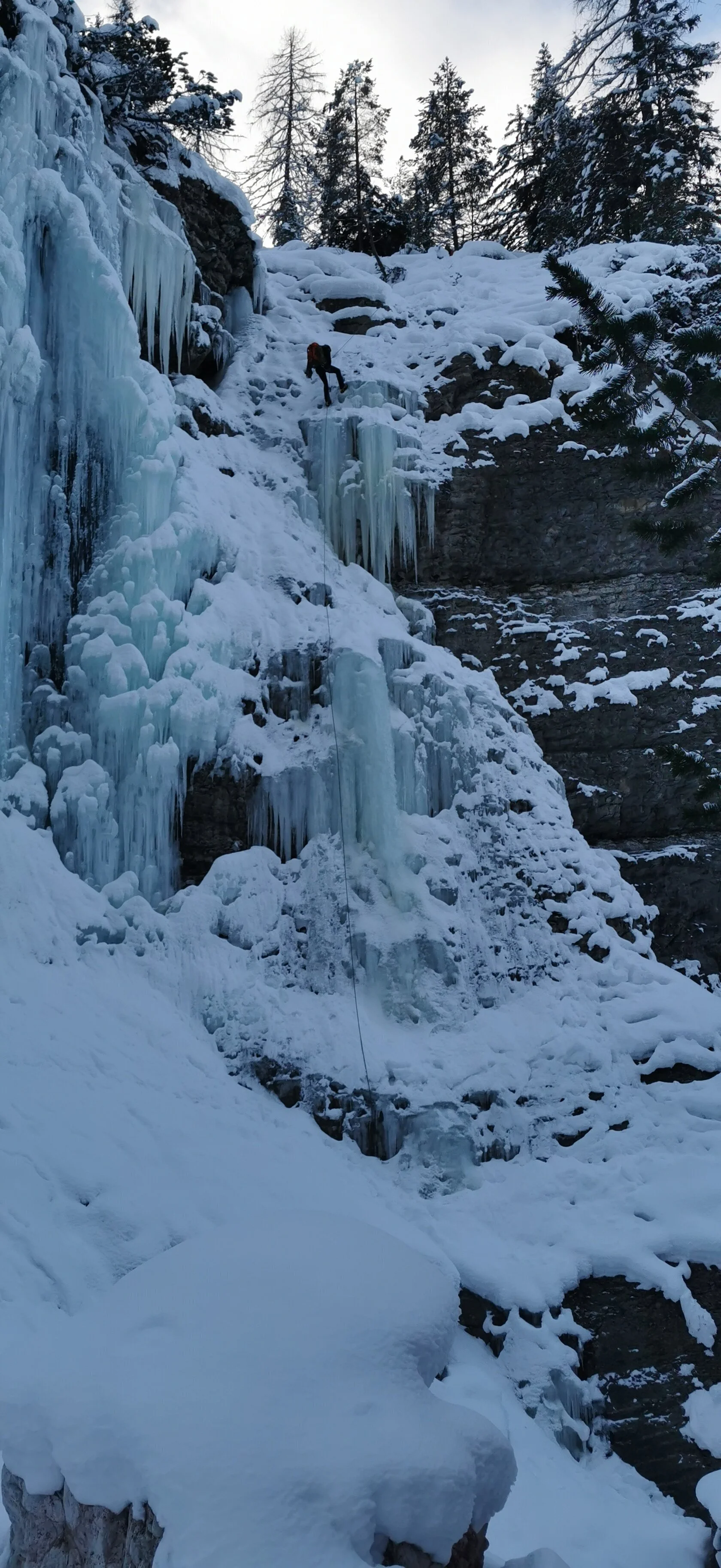 Eisklettern | © DAV Gangkofen\Martin Götz Eisklettern Mösele Graben
