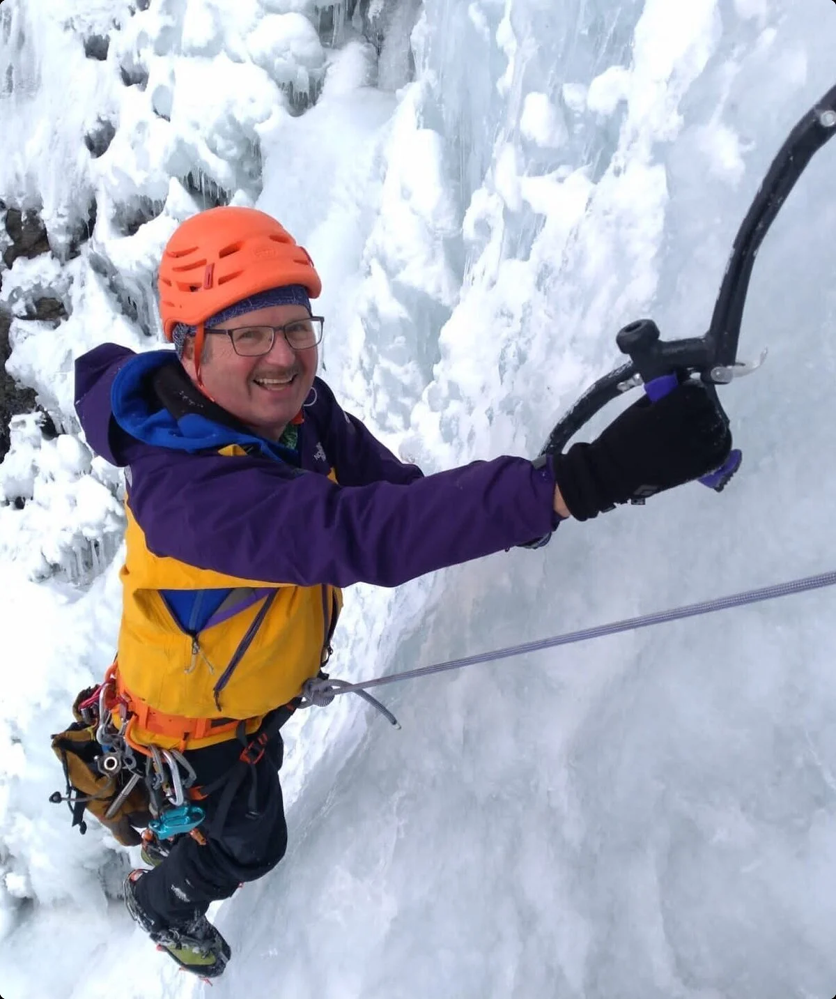 Eiskletterkurs | © DAV Gangkofen\Martin Götz - Eisklettern Lüsens Easy Afternoon 2022