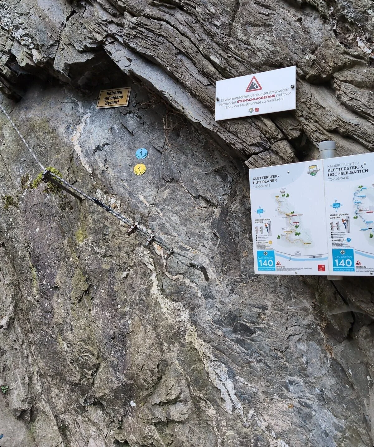 KS | © DAV Gangkofen\Martin Götz - Klettersteig Huterlaner in Mayrhofen