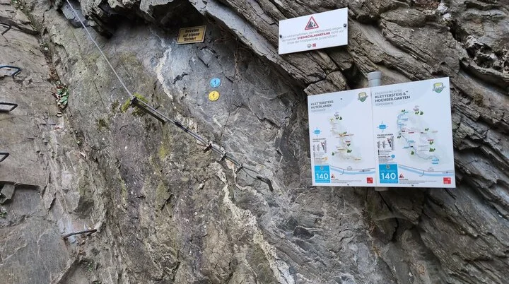 KS | © DAV Gangkofen\Martin Götz - Klettersteig Huterlaner in Mayrhofen