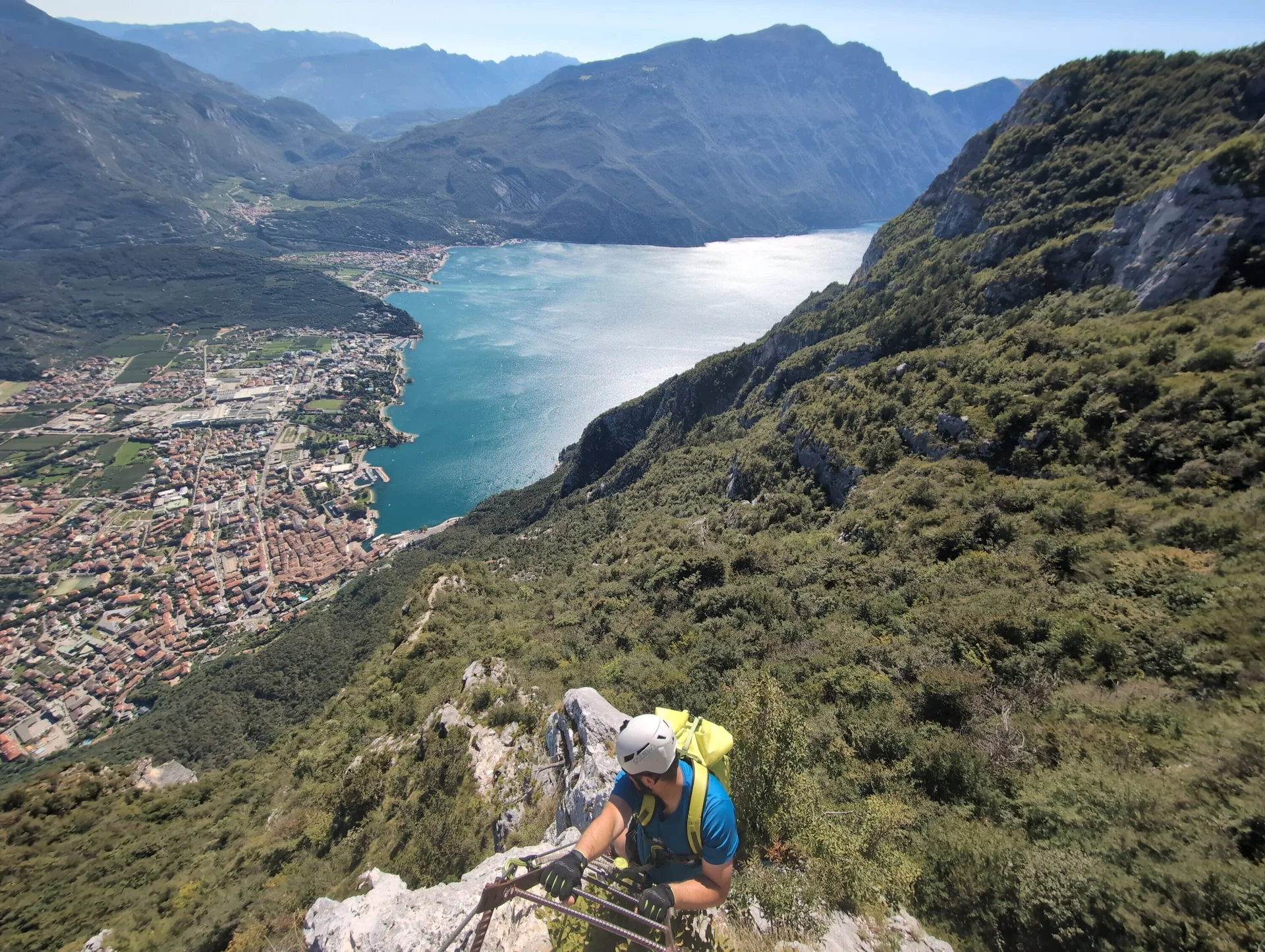 KS | © DAV Gangkofen\Martin Götz - Klettersteige am Gardasee Via ferrata dell Amicizia