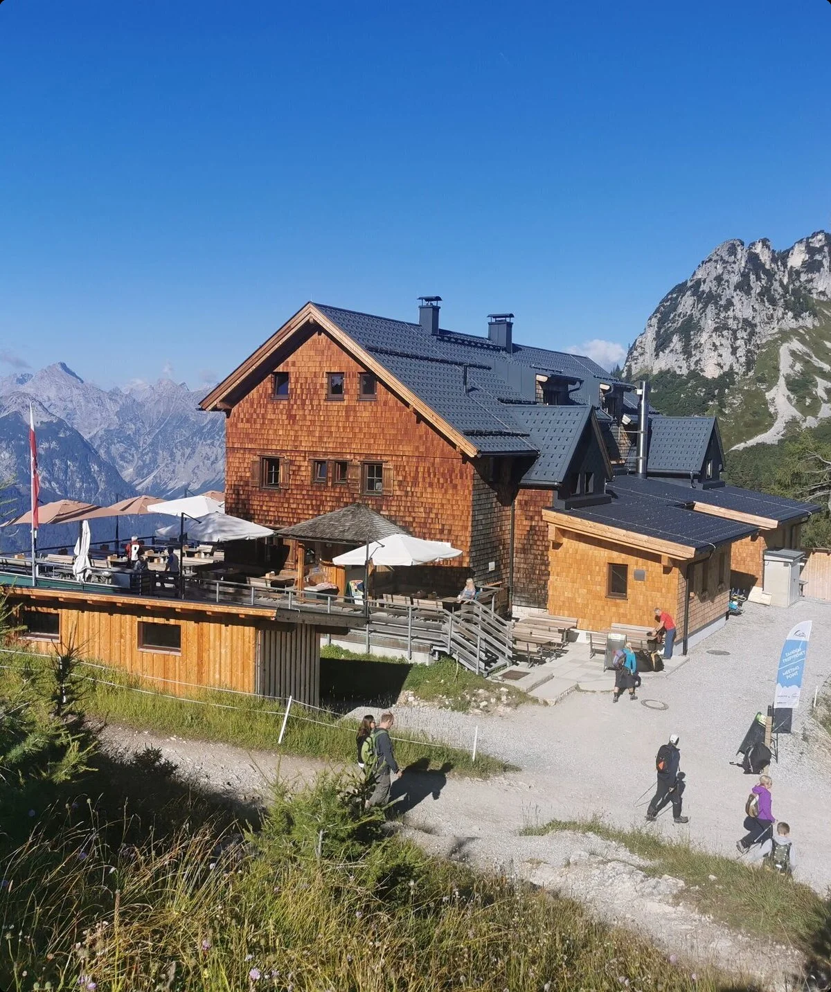 KS | © DAV Gangkofen\Martin Götz - Klettersteig 5-Gipfel im Rofangebirge