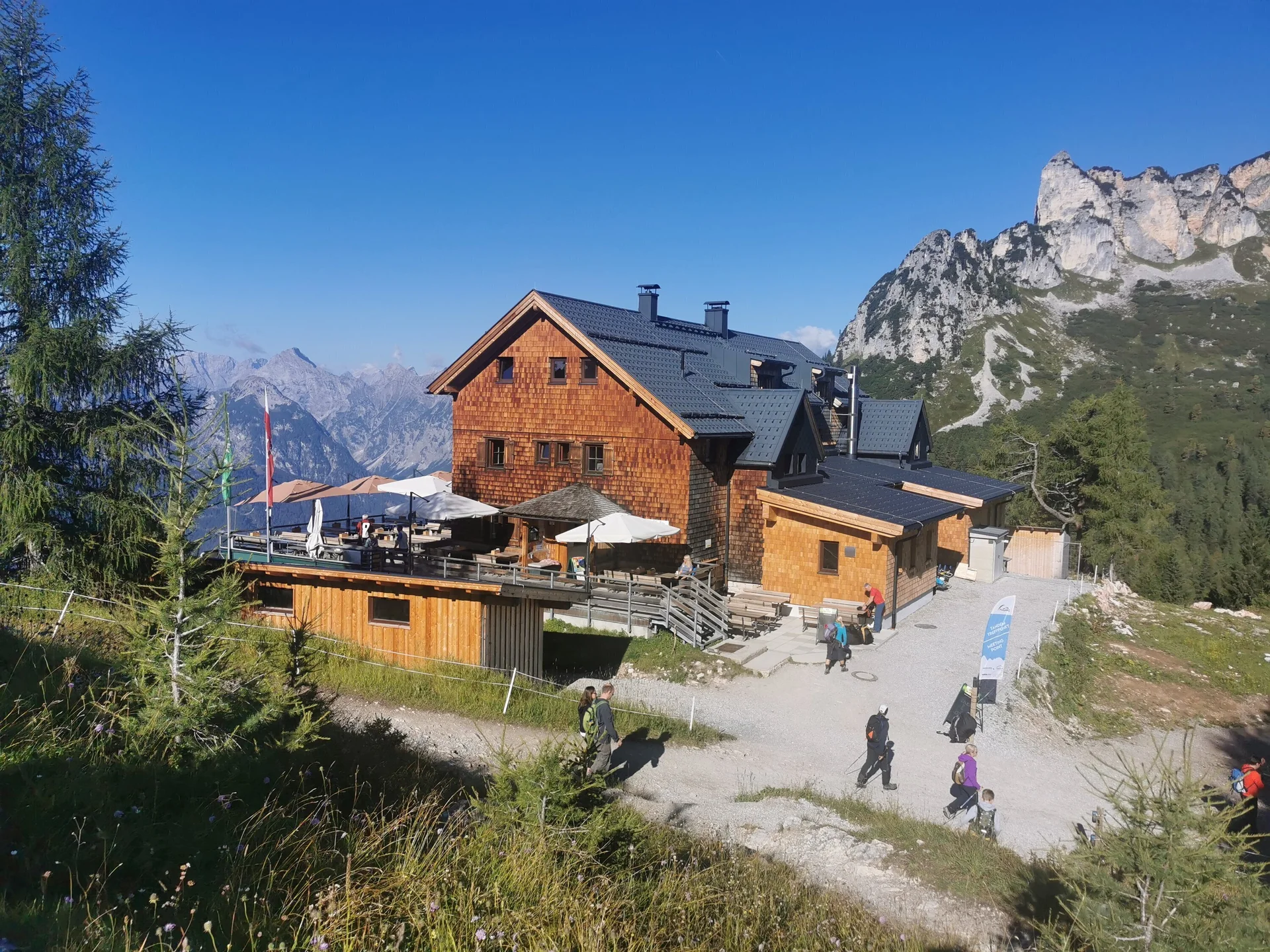 KS | © DAV Gangkofen\Martin Götz - Klettersteig 5-Gipfel im Rofangebirge