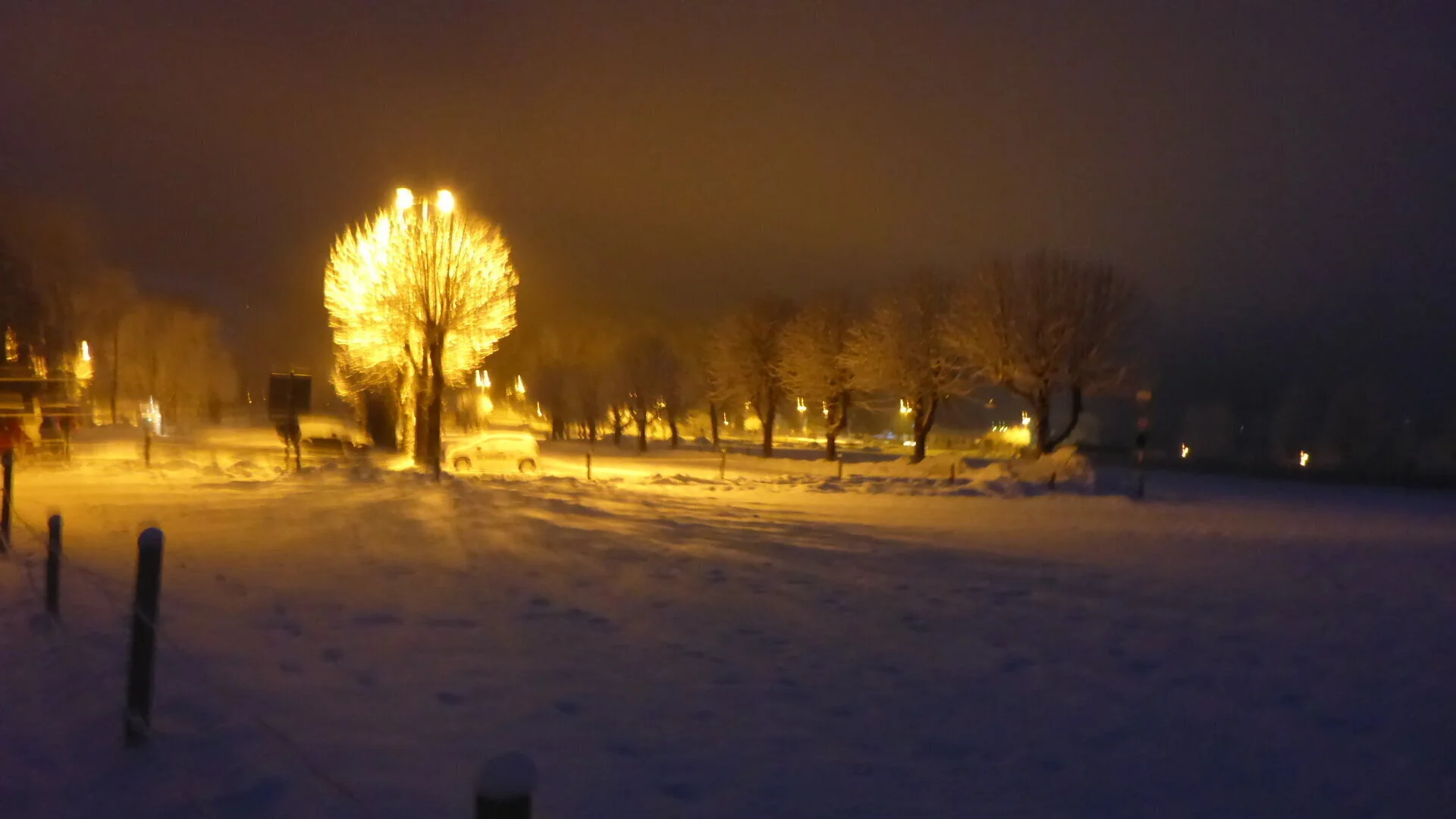 SSW | © DAV Gangkofen\Martin Götz - Stahlhaus Start am Parkplatz Jenner noch in Finsternis