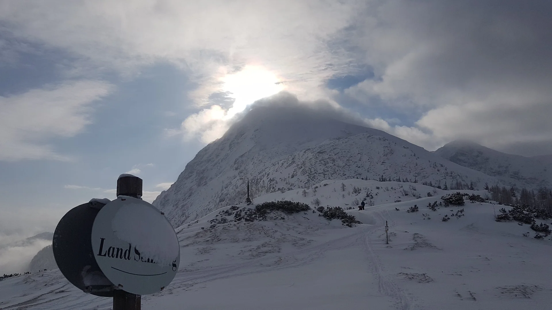 SSW | © DAV Gangkofen\Martin Götz - Blick auf Schneibstein vom Stahlhaus tief verschneit