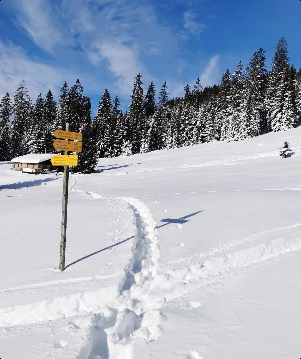SSW | © DAV Gangkofen\Martin Götz - SSW Dürrnbachhorn - Abzweig an der Kohlstatthütte