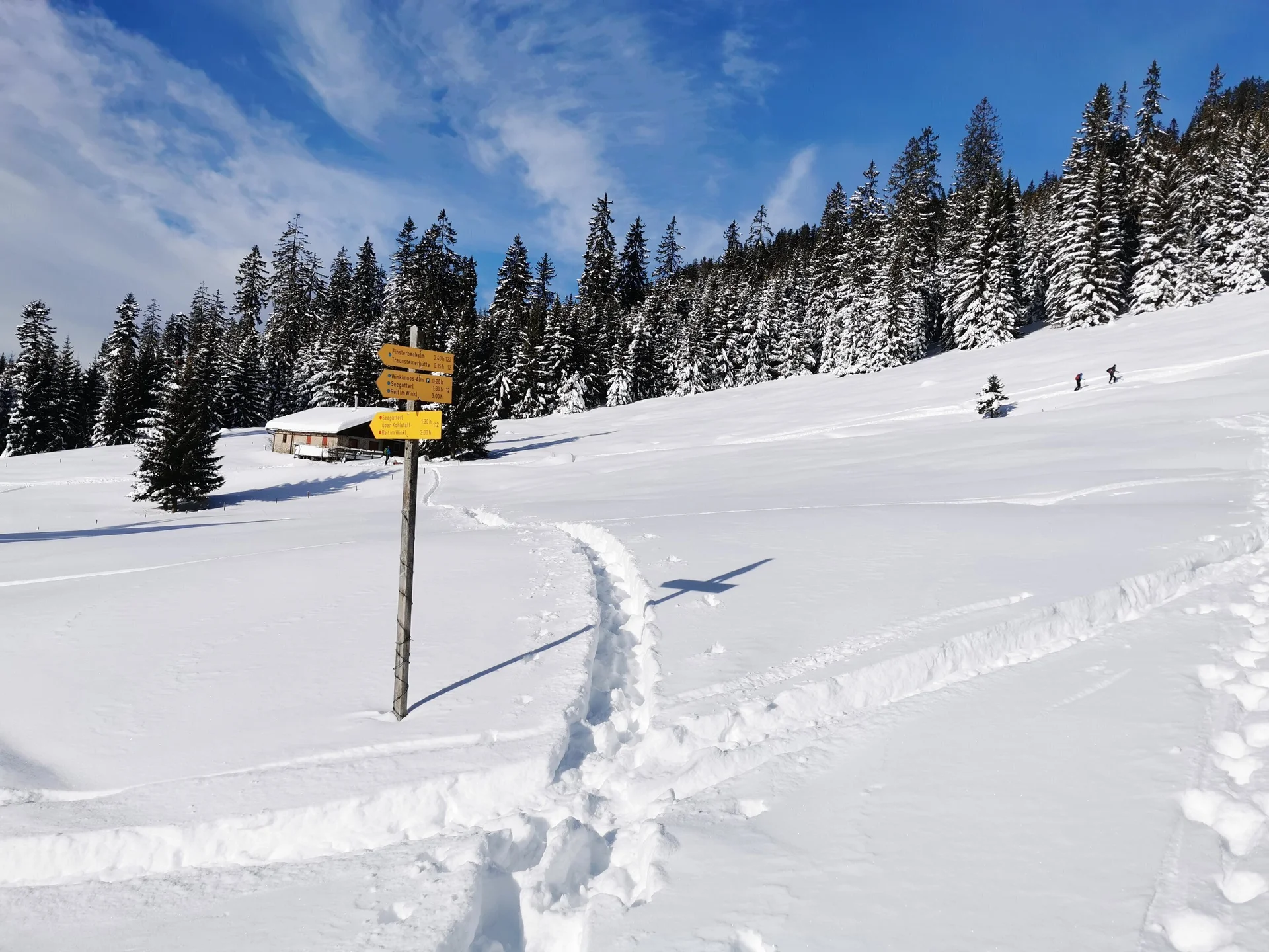 SSW | © DAV Gangkofen\Martin Götz - SSW Dürrnbachhorn - Abzweig an der Kohlstatthütte