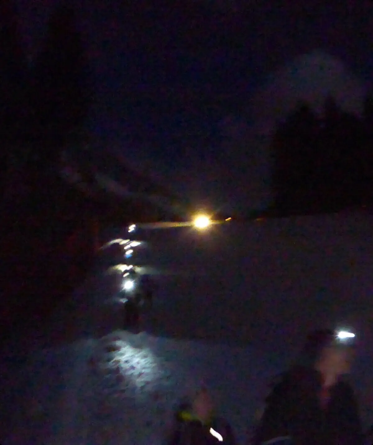 SSW | © DAV Gangkofen\Martin Götz - Abendtour mit Stirnlampe