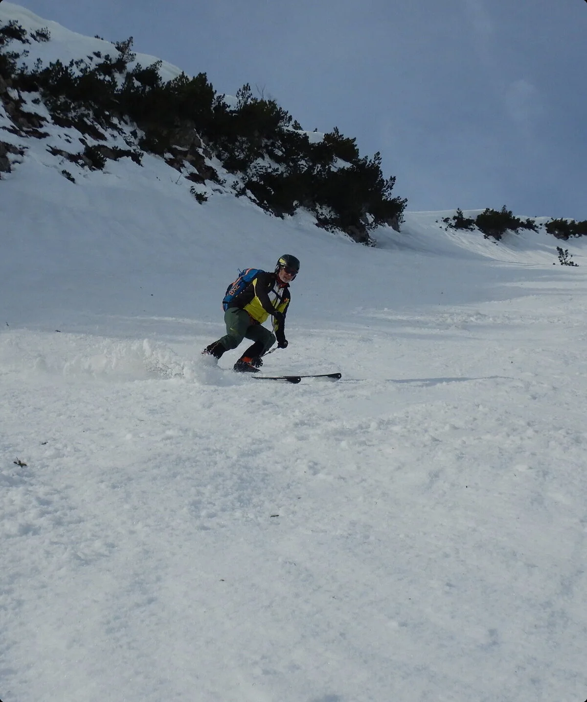 © DAV-Gangkofen - Abfahrt Hirscheck-Rinne