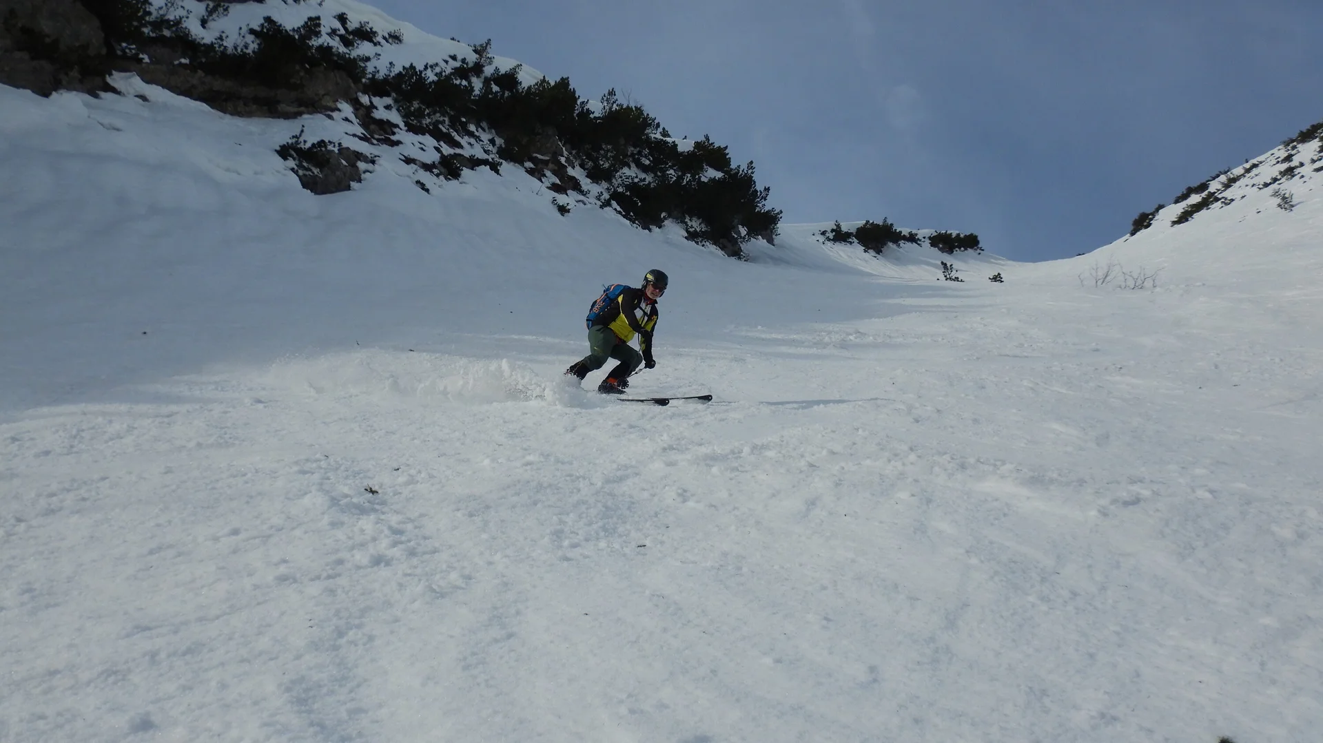 © DAV-Gangkofen - Abfahrt Hirscheck-Rinne