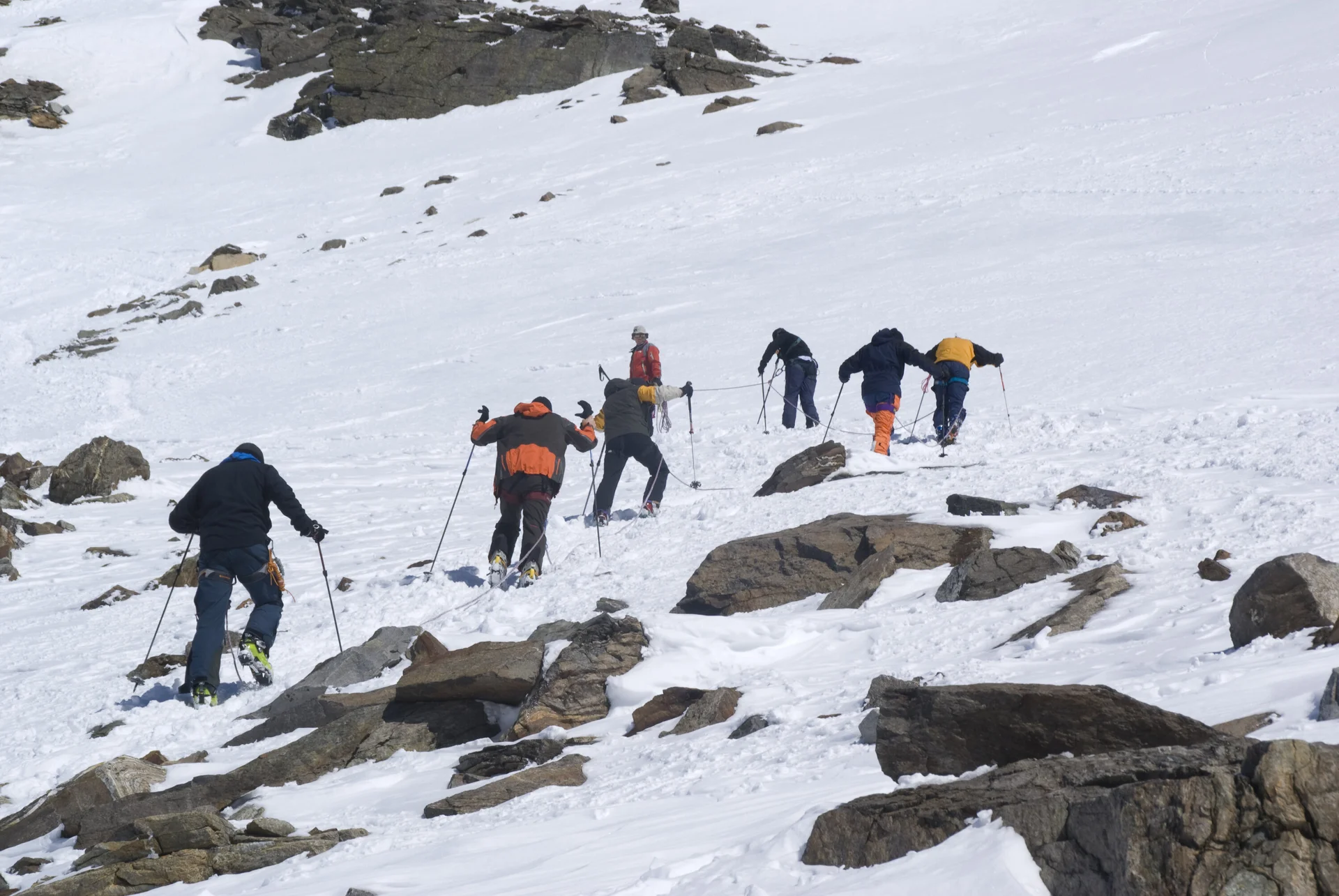 © DAV Gangkofen - Aufstieg zum Piz Buin