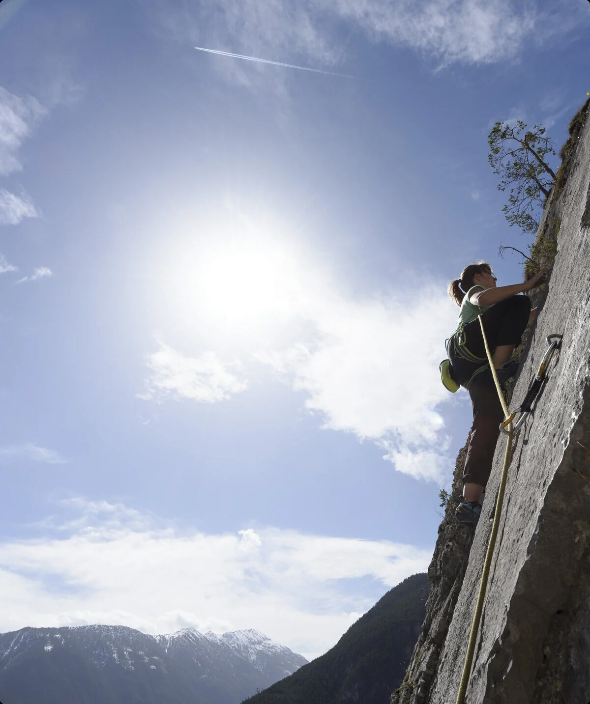 Outdoor-Klettern am Fels | © DAV/Wolfgang Ehn